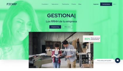 Mockup de Fichap creado por Launchy